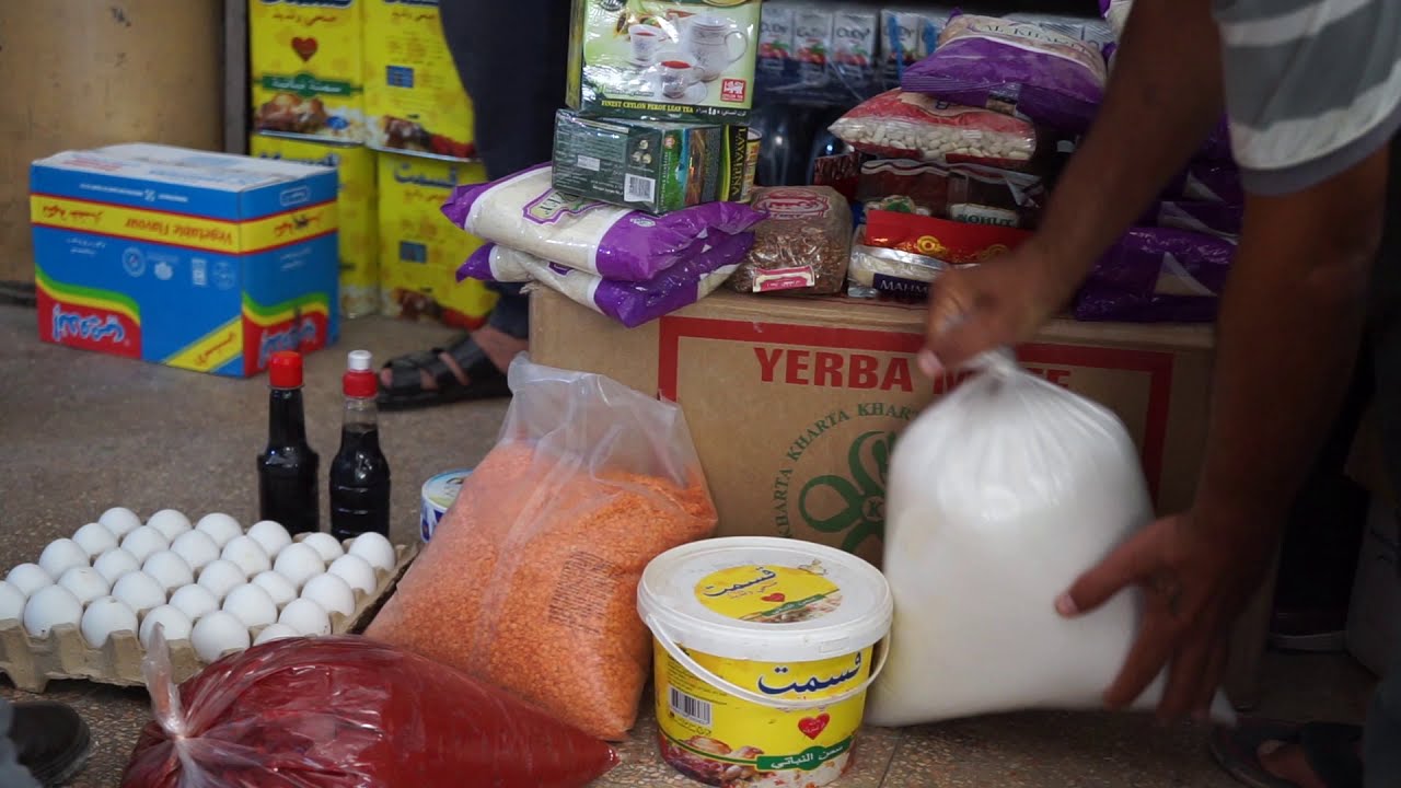 سير العمل في مشروع الدعم الغذائي في إدلب: توزيع ومتابعة صرف القسائم الغذائية - منظمة طريق الحرير