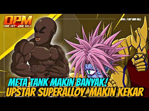 BOROS & SUPERALLOY OP di ARENA! UPGRADE Star si HITAM KEKAR Jadi B9 META TANK - OPM One Hit One Kill