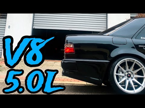 5.0 L V8 Mercedes Benz W124 |Cold Start Exhaust Sound | Drift #kingbenz