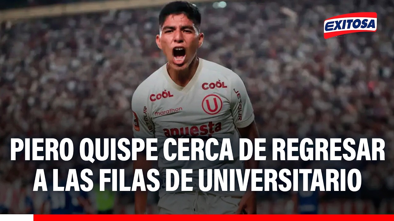 🔴🔵 Piero Quispe cerca de volver a Universitario tras su paso por el fútbol mexicano