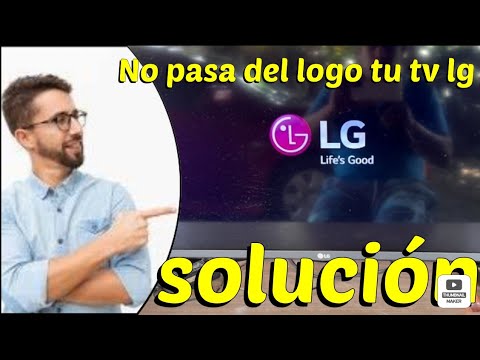 LG LED TV won't go past the logo...fixed