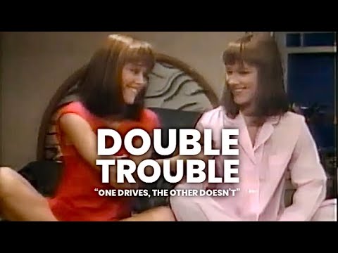 Double Trouble S01 E01 "One Drives, the Other Doesn't" starring Jean Sagal and Liz Sagal