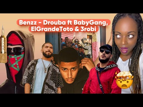 Benzz - Drouba ft BabyGang, ElGrandeToto & 3robi (Official Video) Reaction 🇲🇦🇬🇧🔥