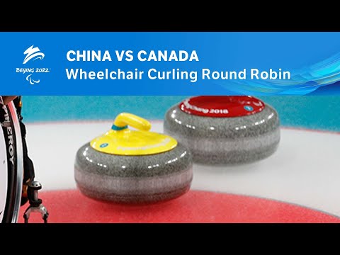 China vs Canada | Wheelchair Curling Round Robin | Day 1 | Beijing 2022 Paralympic Winter Games