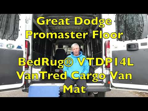 Great Dodge Promaster Floor - BedRug VTDP14L VanTred Cargo Van Mat