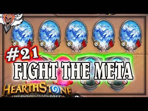 Ep21 Fighting The Meta Many Turns, Giants & Ragnaros 🍀🎲 ~ Hearthstone Rastakhan's Rumble