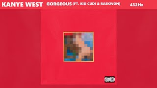 Kanye West - Gorgeous ft. Kid Cudi &amp; Raekwon (432Hz)