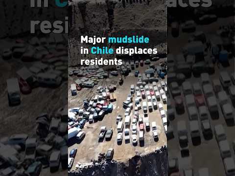 Major mudslide in Chile displaces residents
