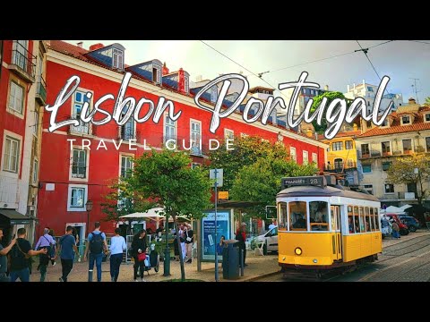 LISBON Portugal | Lisbon Walking Tour - Summer 2023 Lisbon Travel Guide