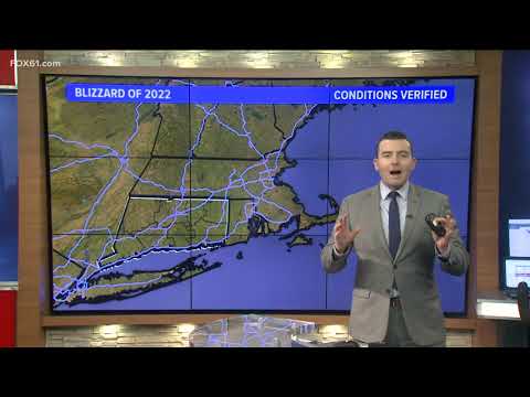 2022 Blizzard impact on New England