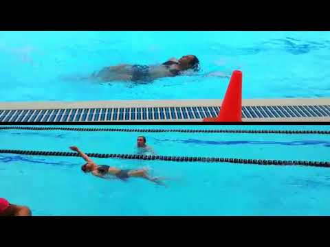 Quince metros lanzados espalda