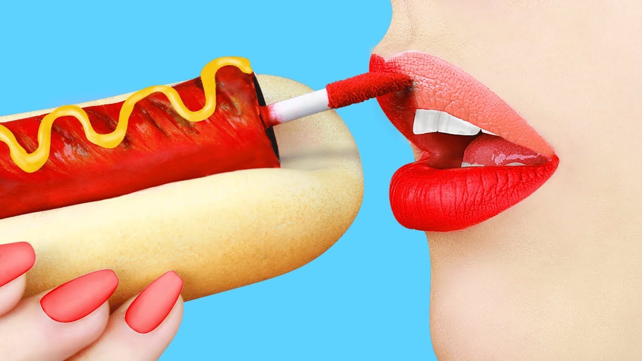 7 RAROS IDEAS DE MAQUILLAJE  / BROMAS GRACIOSAS DE MAQUILLAJE