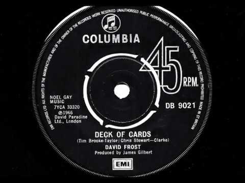 DAVID FROST - Deck Of Cards - 1966 45rpm