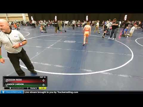 119 Lbs Champ. Round 2 - Jackson Redd, MO Vs Landen Larson, MN B14f