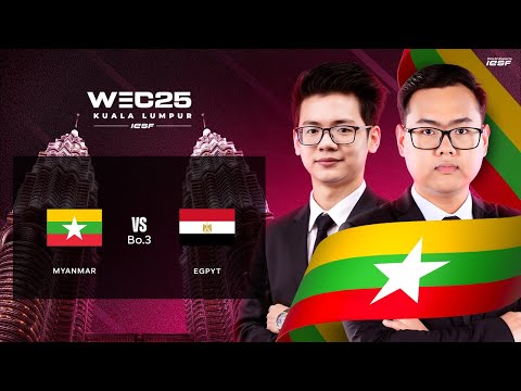 [Official Restream]MLBB IESF WEC25 (DAY 2) Burmese 🇲🇲 LIVE🔴