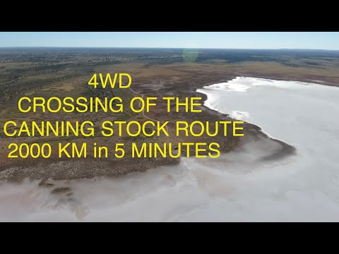 Canning Stock Route (CSR) crossing in 5 minutes. Most remote 4WD track in the world.
