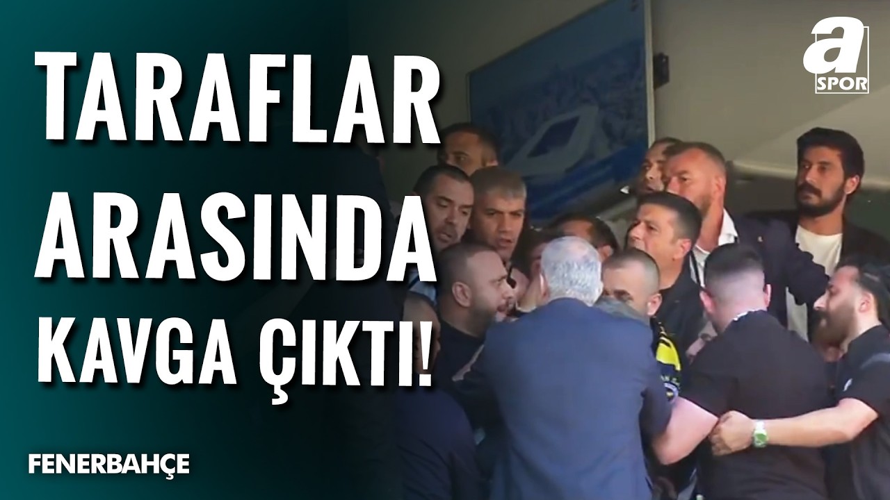 Fenerbahçe Kongresi Kaosla Başladı: Salonda Büyük Kavga