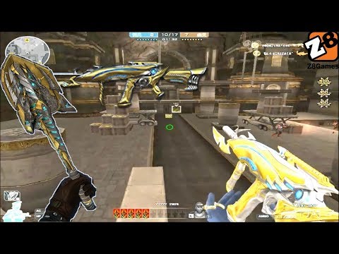 Crossfire NA 2.0 : AK12 - Spider Noble Gold - Hero Mode X -Tiền zombie V4