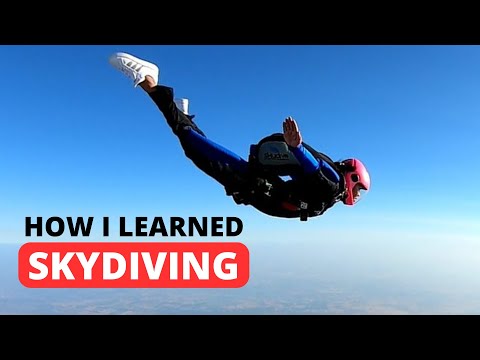 How I learned skydiving - AFF (Accelerated Freefall Course) at Skydive Portugal