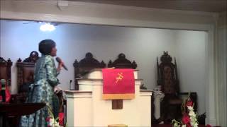 First Lady Gwen Davis, &quot;Preparing To Move From Here&quot;.  LWPC 54th Church Anniversary