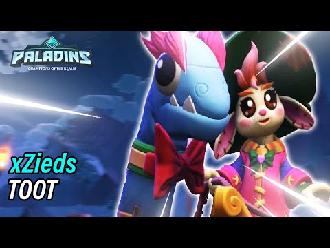xZieds Moji Pro Competitive l GRANDMASTER l TOOT l PALADINS GAMEPLAY