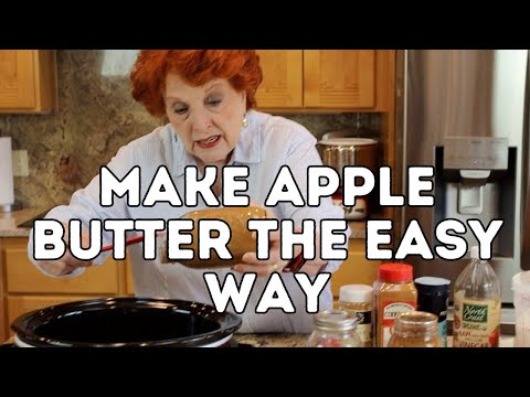 Make Apple Butter the Easy Way