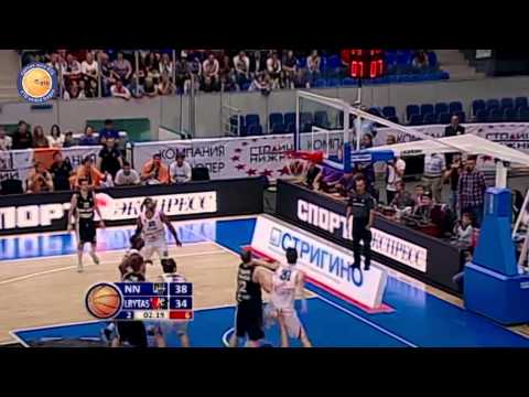 1/2 playoffs. Nizhny Novgorod - Lietuvos Rytas Game 2 Highlights