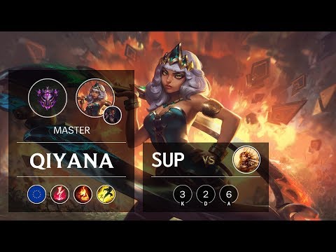 Qiyana Support vs Leona - EUW Master Patch 9.20