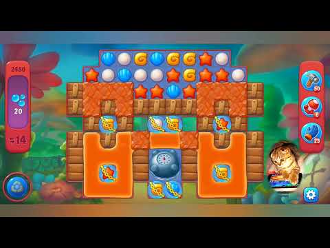 Fishdom 2022, no Boosters,  2450  level  -  прохождение без бустеров,  2450  уровень.