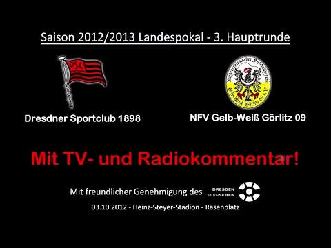 Dresdner SC 1898 - NFV Gelb-Weiß Görlitz 09 1:4 (03.10.2012)