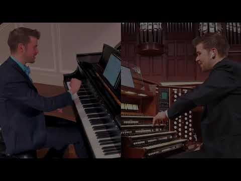 His Eye is on the Sparrow | Arr. Hayes/Gaspard | Jonathan Gregoire, piano and organ