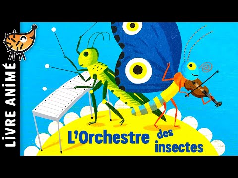 L'Orchestre Des Insectes 🐛 Histoire pour s'endormir, Conte pour enfant, Conservatoire Musique Violon