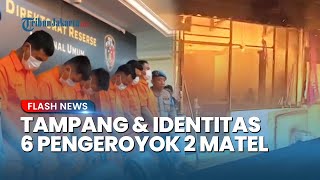Bukan Orang Biasa! Tampang 6 Polisi Tertunduk Tersangka Pengeroyok 2 Mata Elang, Ini Identitasnya