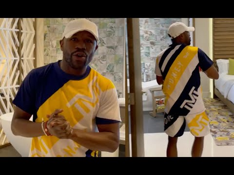 Floyd Mayweather Gives Tour Of The Most Expensive Hotel In Cancun