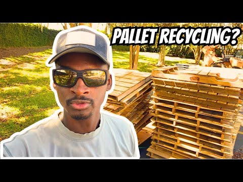 Trying Out the Pallet Recycling Hustle | Can you Make Money Recycling Pallets?