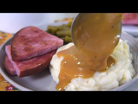 How to Make Homemade Ham Gravy with Just 4 Ingredients!