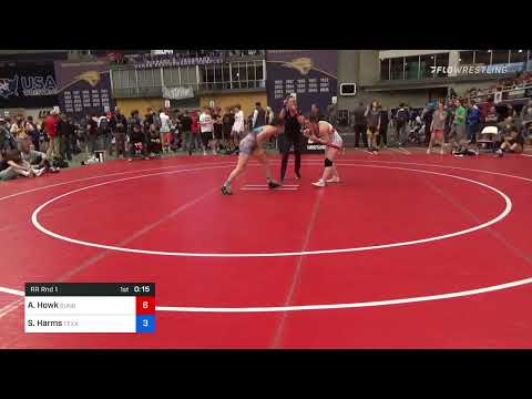 55 Kg Rr Rnd 1 - Alisha Howk, Sunkist Kids Wrestling Club Vs SueAnne Harms, Texas 5d2c