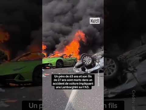 Un père de 63 ans et son fils de 27 ans sont morts dans un accident de voiture sur l’A3.
