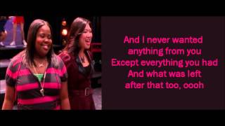 Glee - Dog Days Are Over (lyrics)