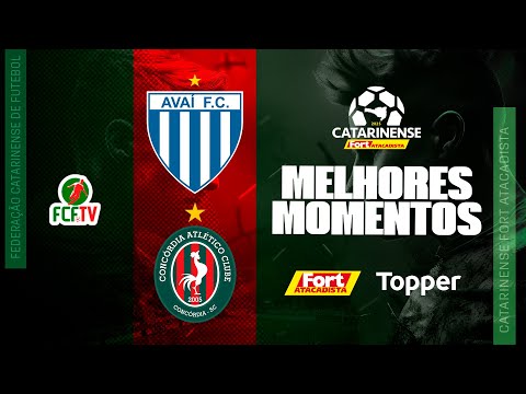 Melhores momentos - Avaí 3X1 Concórdia - Catarinense Fort Atacadista 2025