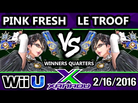 S@X 137 - OCO Le Troof (Bayonetta) Vs. DMG Pink Fresh (Bayonetta) SSB4 WQ - Smash Wii U - Smash 4