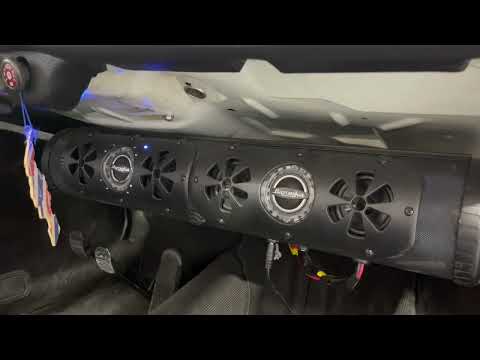 Easy install sound bar in a VW bazooka G2