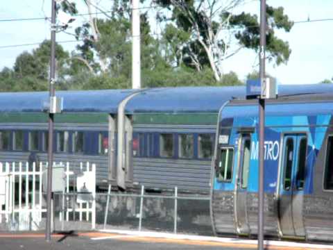 Overland passing Werribee