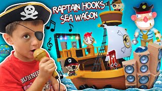 Shawn's Circle: RAPTAIN HOOK's SEA WAGON (Pirate Rapper Mystery Box) | DOH MUCH FUN