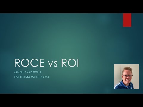 ACCA APM: ROCE and ROI   What is the difference