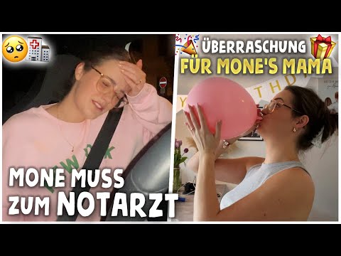 MONE muss zum NOTARZT???? + ÜBERRASCHUNG für ihre MAMA!???? | kobexmone