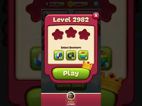 Toon Blast Level 2982