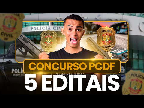 PCDF COMPETITION: 5 PUBLIC NOTICES AUTHORIZED - MORE THAN 800 VACANCIES!