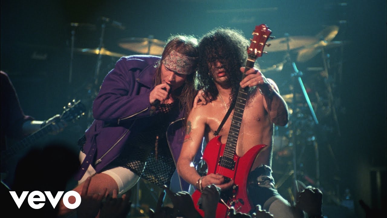 Guns N’ Roses comparte un video en vivo inédito de 1991 de "You Could Be Mine"