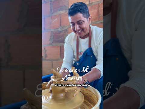 En manos del ALFARERO 💓 DIOS 💓 #Raquira #Boyaca #tallerdebarro #laureano #turismo
